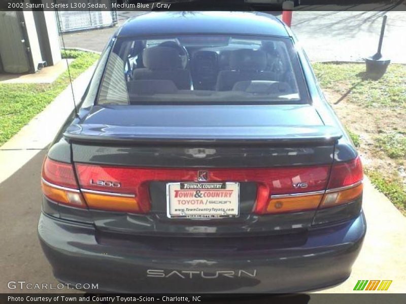 Medium Blue / Gray 2002 Saturn L Series L300 Sedan