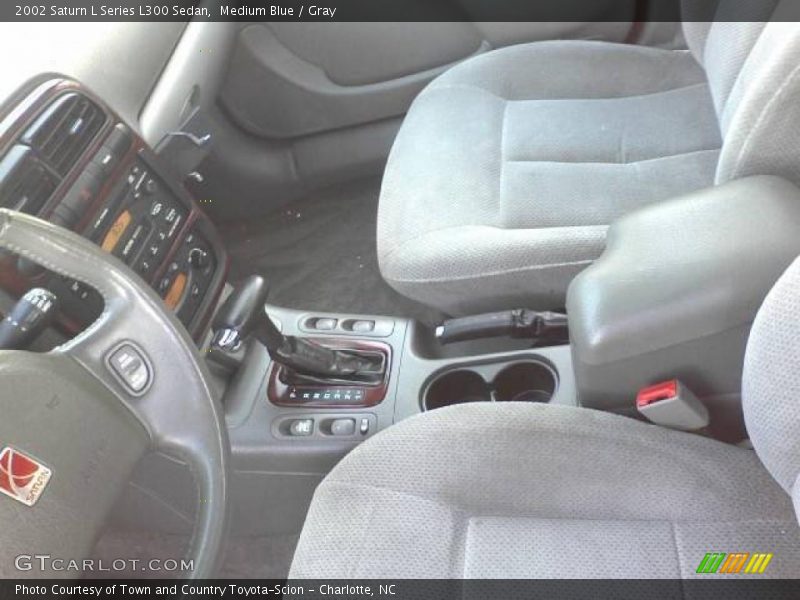 Medium Blue / Gray 2002 Saturn L Series L300 Sedan