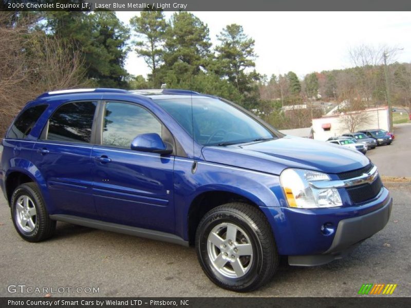 Laser Blue Metallic / Light Gray 2006 Chevrolet Equinox LT