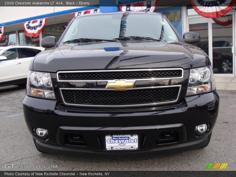 Black / Ebony 2009 Chevrolet Avalanche LT 4x4