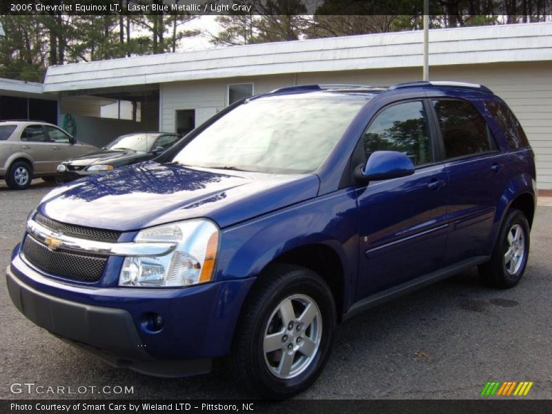 Laser Blue Metallic / Light Gray 2006 Chevrolet Equinox LT