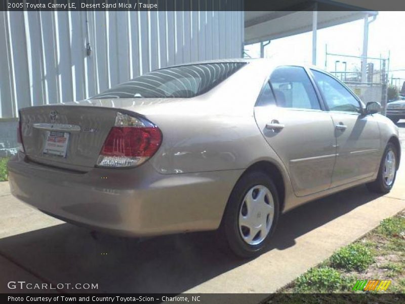 Desert Sand Mica / Taupe 2005 Toyota Camry LE