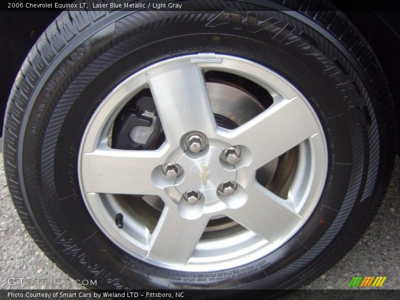 Laser Blue Metallic / Light Gray 2006 Chevrolet Equinox LT