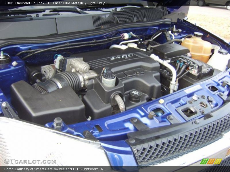 Laser Blue Metallic / Light Gray 2006 Chevrolet Equinox LT