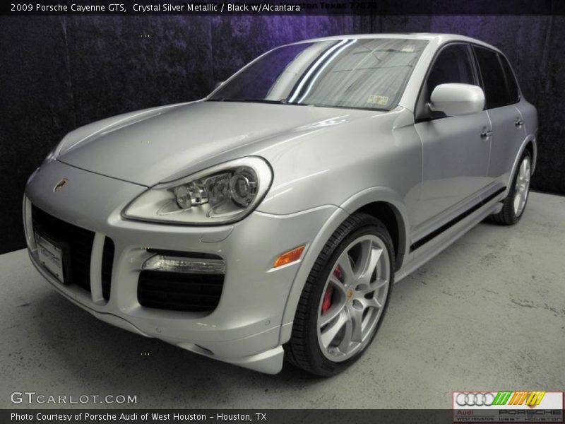 Crystal Silver Metallic / Black w/Alcantara 2009 Porsche Cayenne GTS
