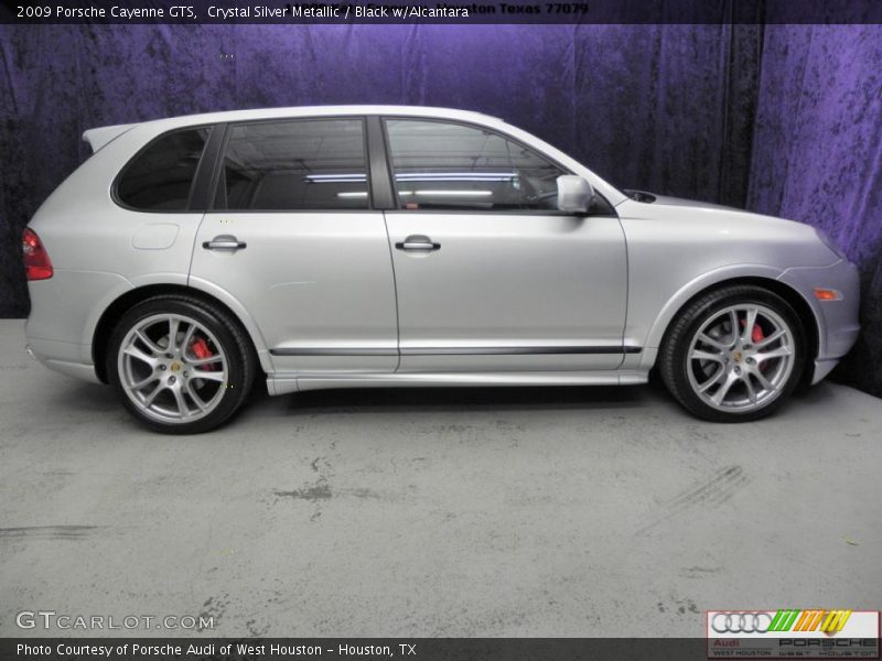 Crystal Silver Metallic / Black w/Alcantara 2009 Porsche Cayenne GTS