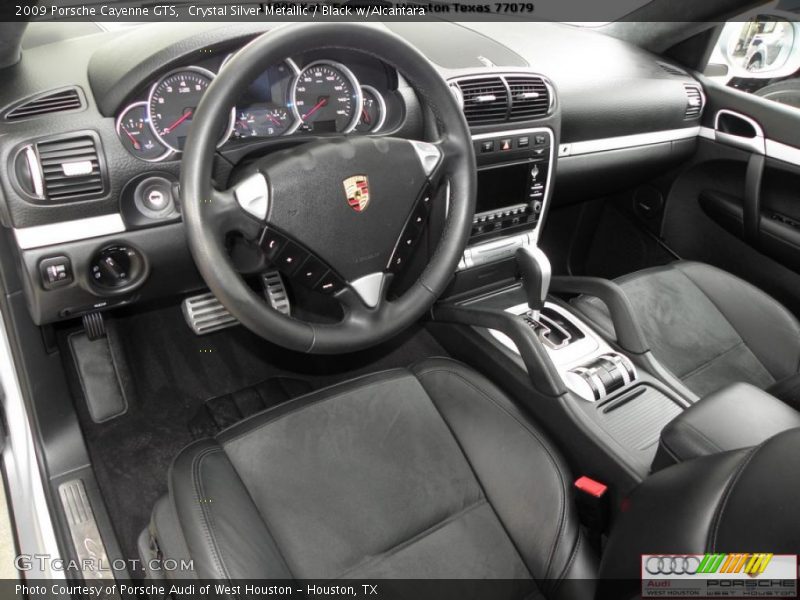 Crystal Silver Metallic / Black w/Alcantara 2009 Porsche Cayenne GTS