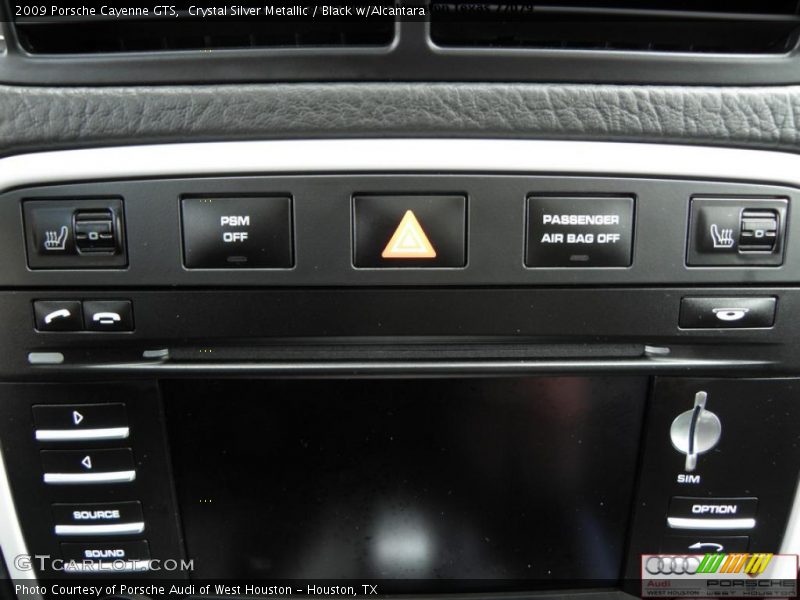 Crystal Silver Metallic / Black w/Alcantara 2009 Porsche Cayenne GTS