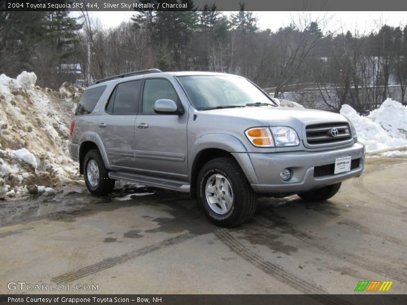 Silver Sky Metallic / Charcoal 2004 Toyota Sequoia SR5 4x4