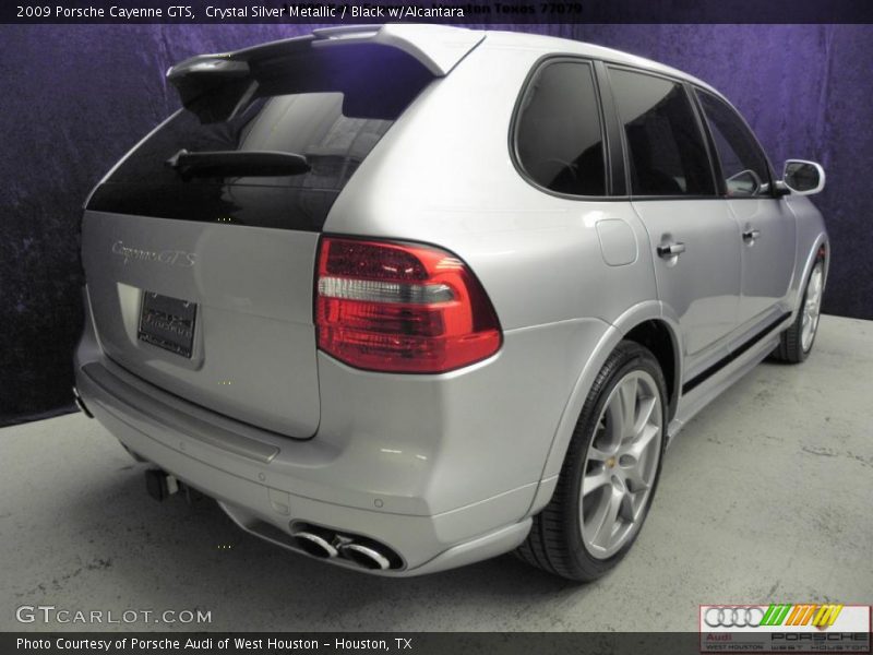 Crystal Silver Metallic / Black w/Alcantara 2009 Porsche Cayenne GTS
