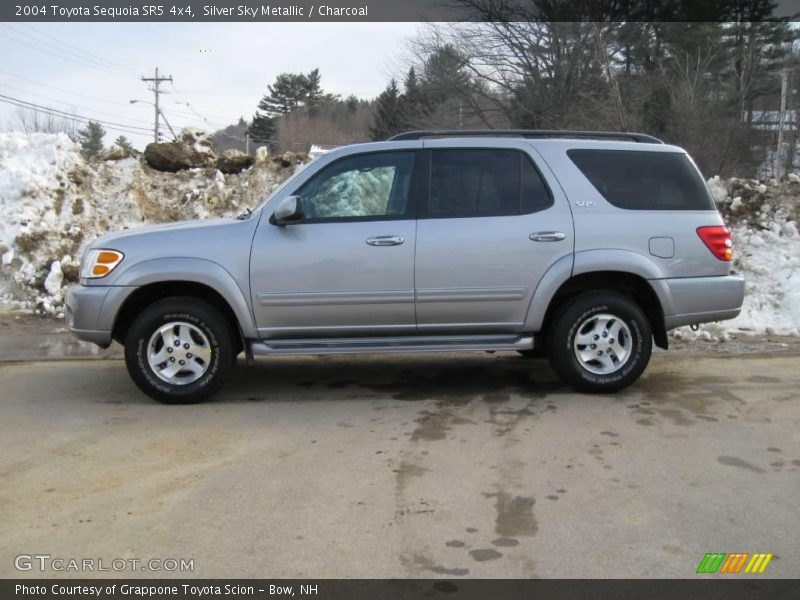 Silver Sky Metallic / Charcoal 2004 Toyota Sequoia SR5 4x4