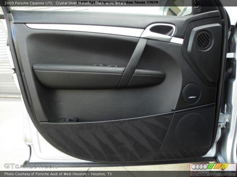 Crystal Silver Metallic / Black w/Alcantara 2009 Porsche Cayenne GTS