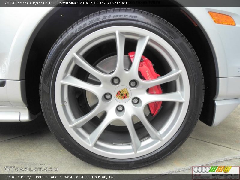 Crystal Silver Metallic / Black w/Alcantara 2009 Porsche Cayenne GTS
