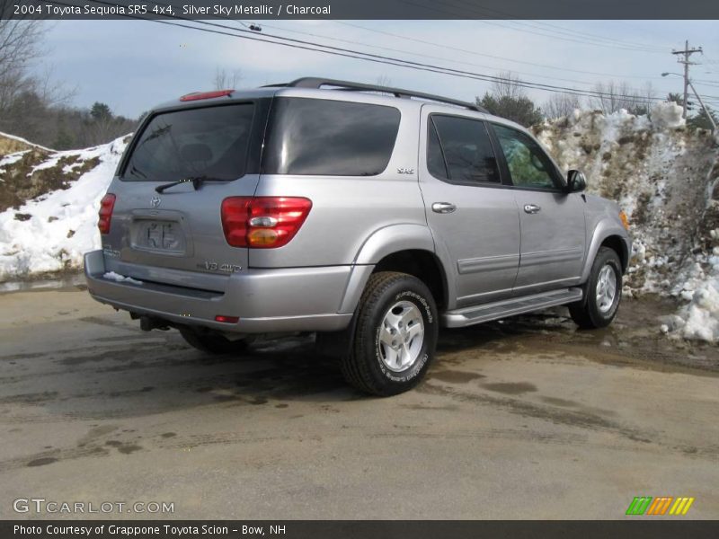 Silver Sky Metallic / Charcoal 2004 Toyota Sequoia SR5 4x4