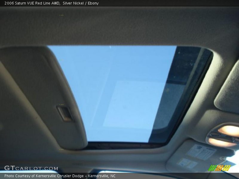 Sunroof of 2006 VUE Red Line AWD