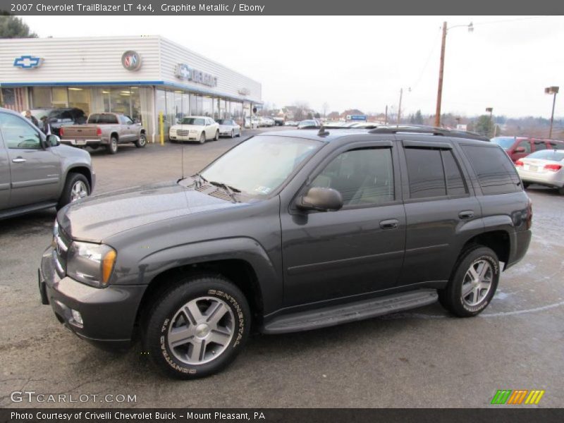 Graphite Metallic / Ebony 2007 Chevrolet TrailBlazer LT 4x4