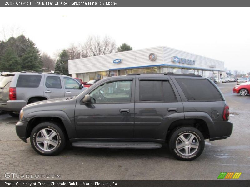 Graphite Metallic / Ebony 2007 Chevrolet TrailBlazer LT 4x4