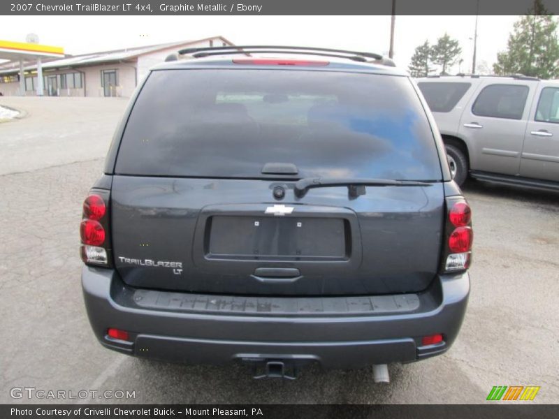 Graphite Metallic / Ebony 2007 Chevrolet TrailBlazer LT 4x4