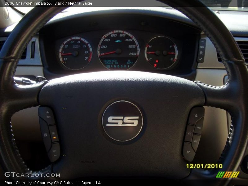 Black / Neutral Beige 2006 Chevrolet Impala SS