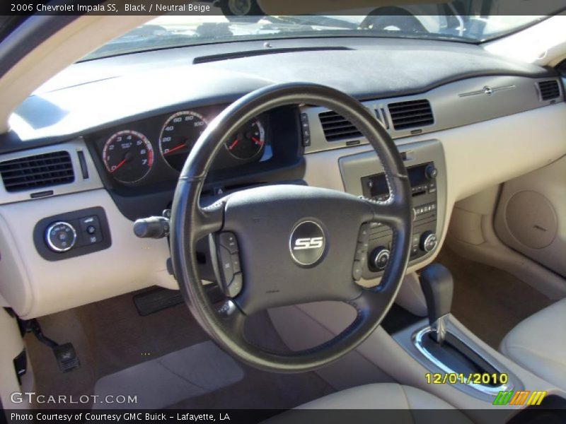 Black / Neutral Beige 2006 Chevrolet Impala SS