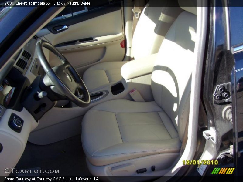 Black / Neutral Beige 2006 Chevrolet Impala SS