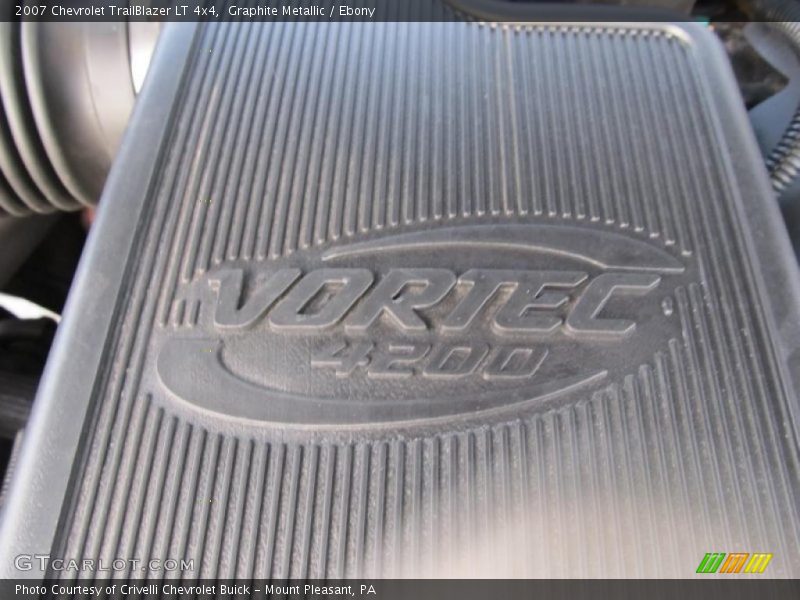Graphite Metallic / Ebony 2007 Chevrolet TrailBlazer LT 4x4