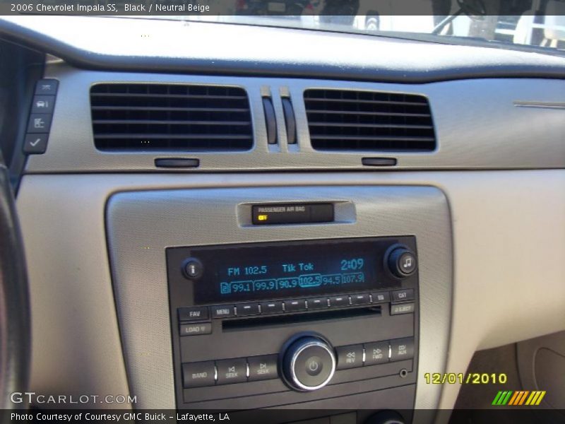 Black / Neutral Beige 2006 Chevrolet Impala SS