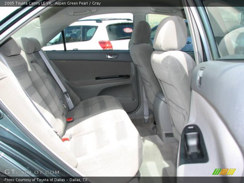 Aspen Green Pearl / Gray 2005 Toyota Camry LE V6