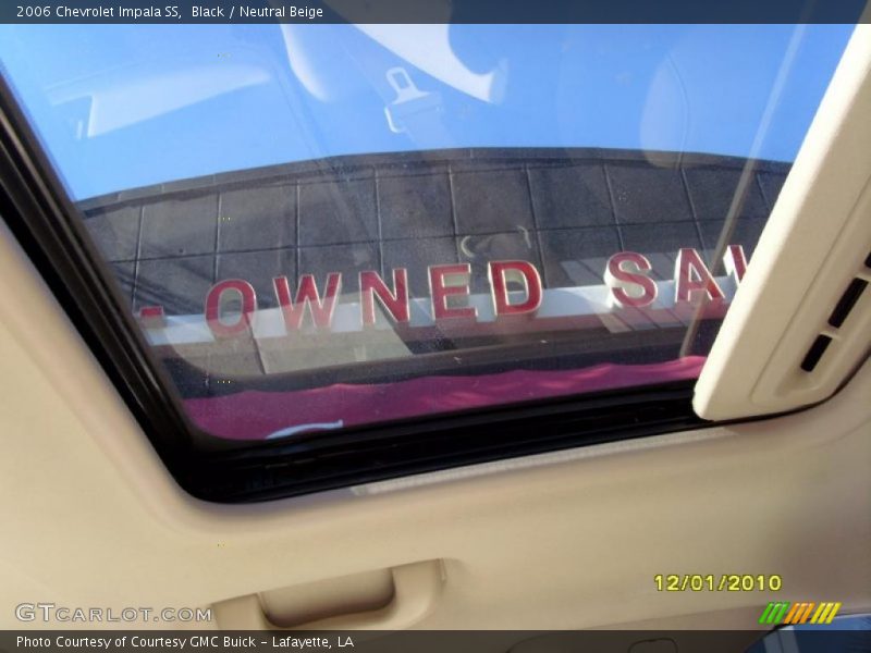 Black / Neutral Beige 2006 Chevrolet Impala SS