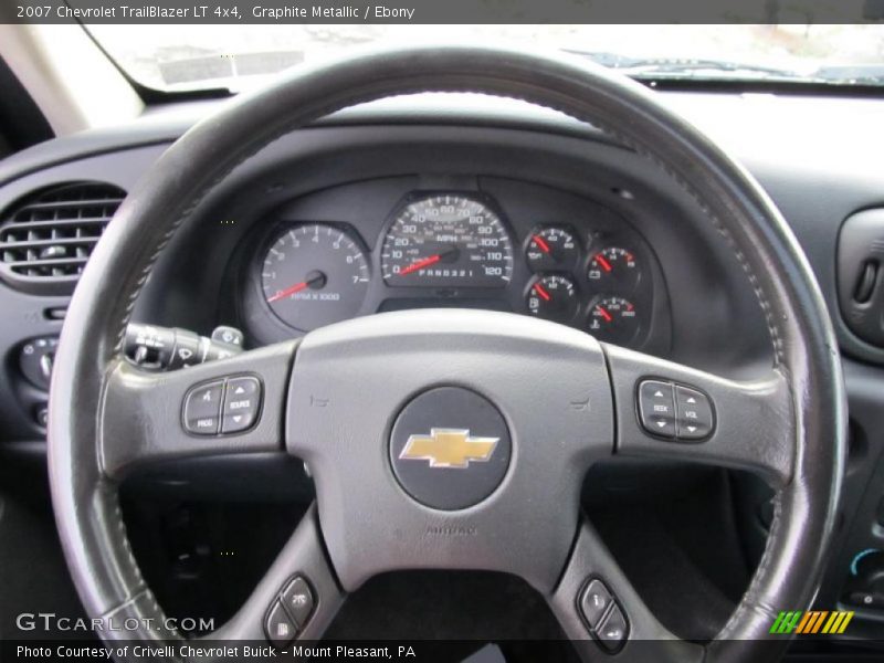 Graphite Metallic / Ebony 2007 Chevrolet TrailBlazer LT 4x4