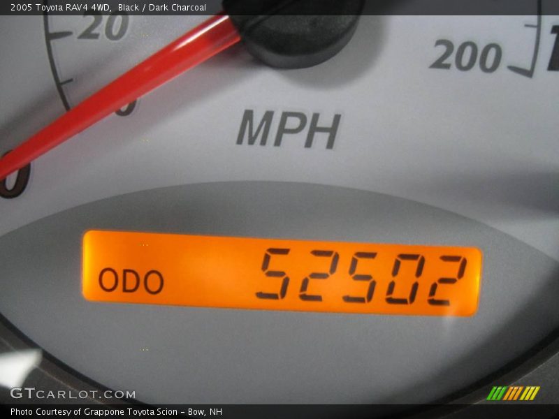 Black / Dark Charcoal 2005 Toyota RAV4 4WD