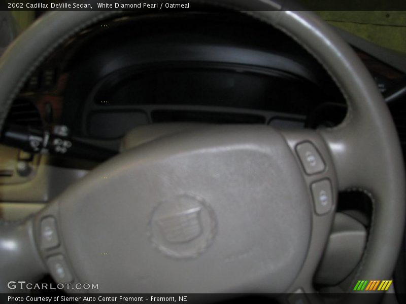 White Diamond Pearl / Oatmeal 2002 Cadillac DeVille Sedan