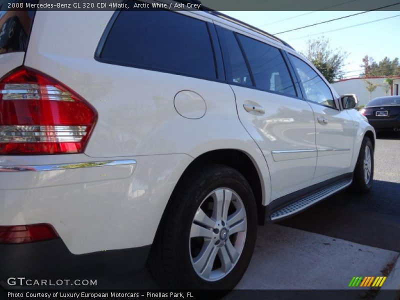 Arctic White / Ash Grey 2008 Mercedes-Benz GL 320 CDI 4Matic