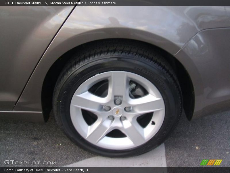 Mocha Steel Metallic / Cocoa/Cashmere 2011 Chevrolet Malibu LS