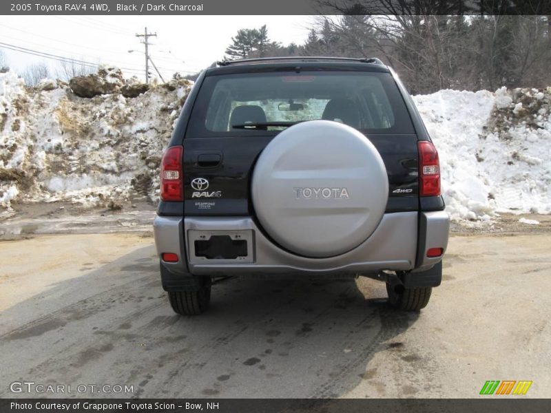 Black / Dark Charcoal 2005 Toyota RAV4 4WD
