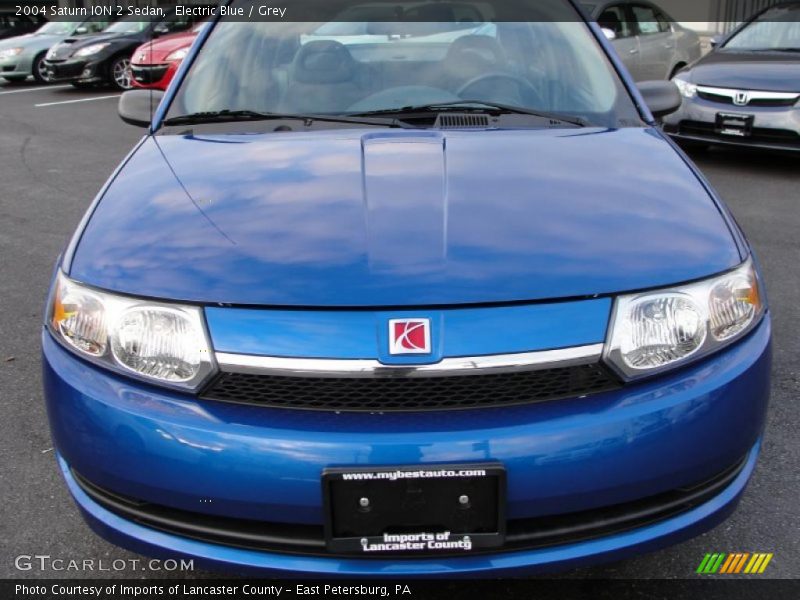 Electric Blue / Grey 2004 Saturn ION 2 Sedan