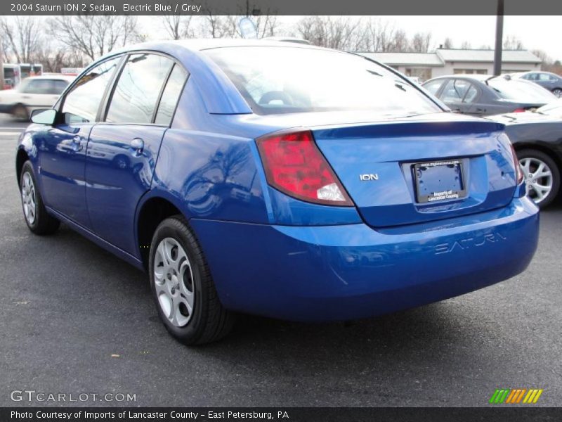 Electric Blue / Grey 2004 Saturn ION 2 Sedan