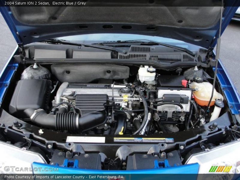 Electric Blue / Grey 2004 Saturn ION 2 Sedan