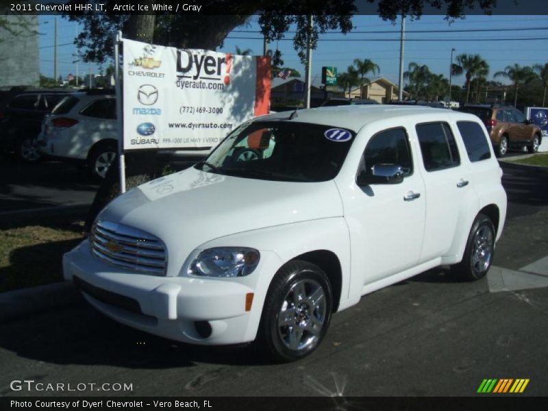 Arctic Ice White / Gray 2011 Chevrolet HHR LT