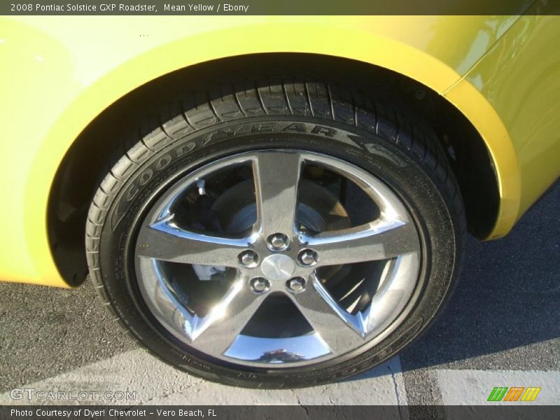 Mean Yellow / Ebony 2008 Pontiac Solstice GXP Roadster