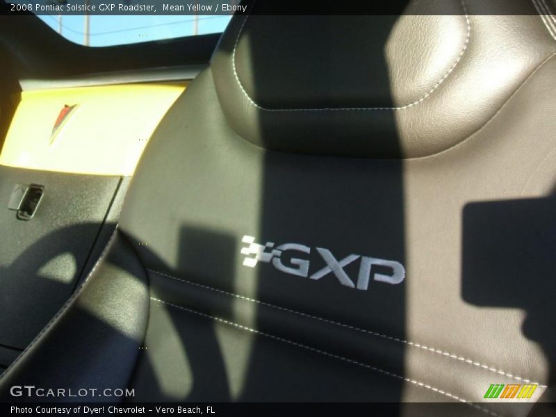 Mean Yellow / Ebony 2008 Pontiac Solstice GXP Roadster