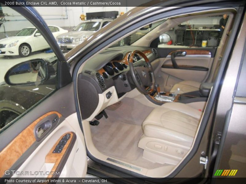 Cocoa Metallic / Cashmere/Cocoa 2008 Buick Enclave CXL AWD