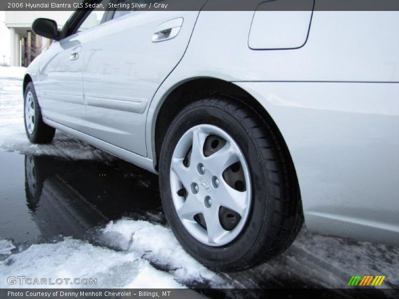 Sterling Silver / Gray 2006 Hyundai Elantra GLS Sedan