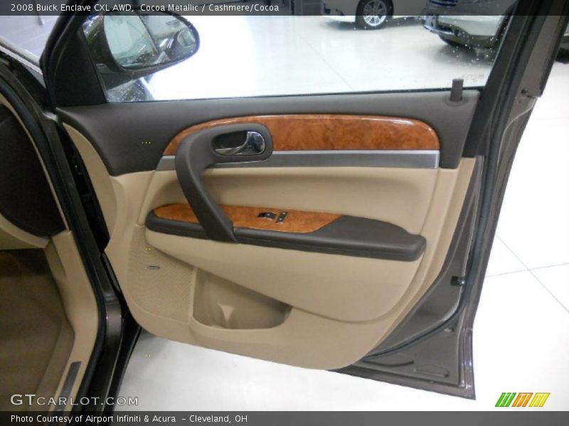 Cocoa Metallic / Cashmere/Cocoa 2008 Buick Enclave CXL AWD