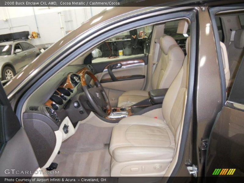 Cocoa Metallic / Cashmere/Cocoa 2008 Buick Enclave CXL AWD
