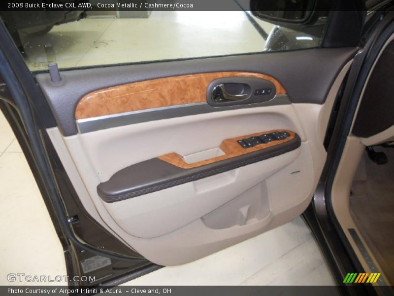 Cocoa Metallic / Cashmere/Cocoa 2008 Buick Enclave CXL AWD