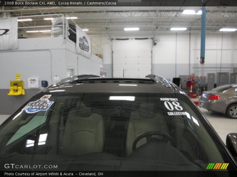 Cocoa Metallic / Cashmere/Cocoa 2008 Buick Enclave CXL AWD
