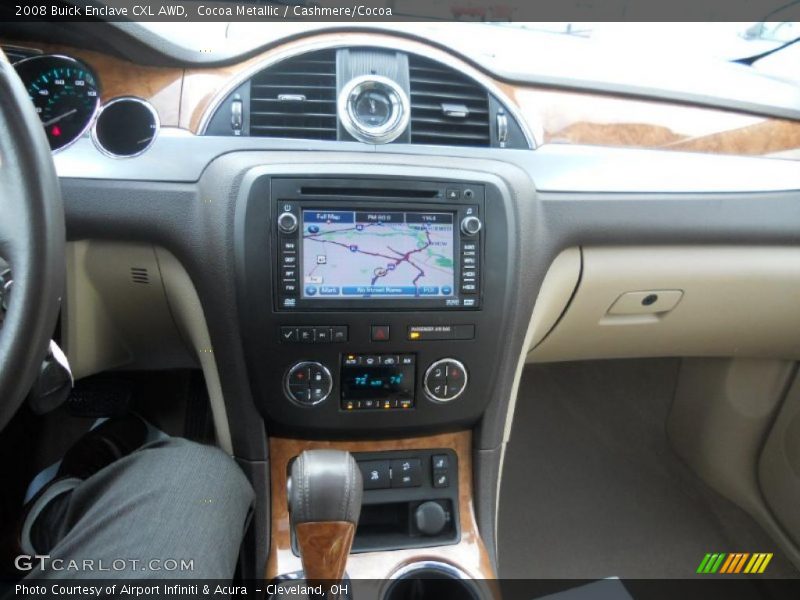Cocoa Metallic / Cashmere/Cocoa 2008 Buick Enclave CXL AWD