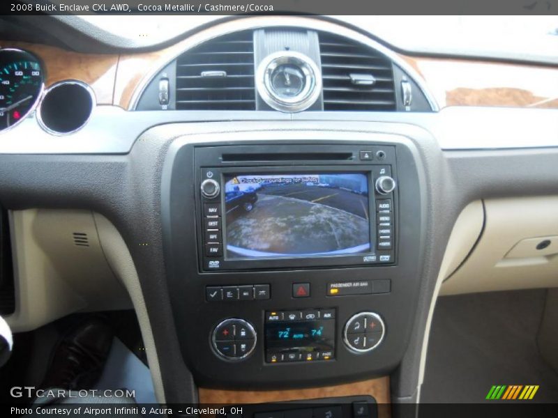 Cocoa Metallic / Cashmere/Cocoa 2008 Buick Enclave CXL AWD
