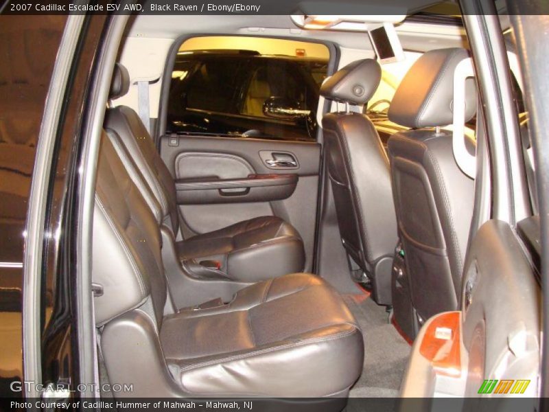 Black Raven / Ebony/Ebony 2007 Cadillac Escalade ESV AWD